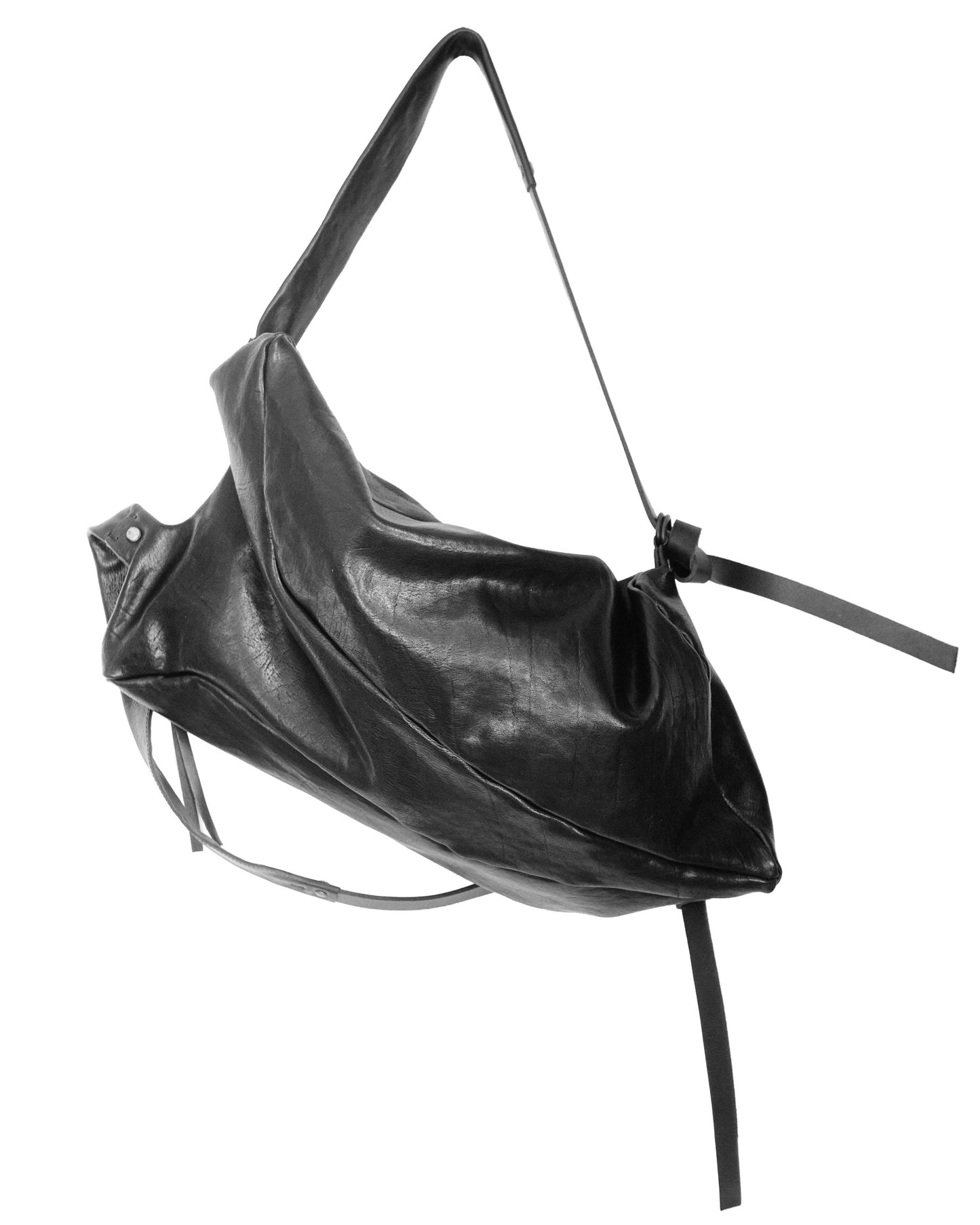 Horse leather backpack 076Y — handmade leather backpack by YTN №7, London, view 14