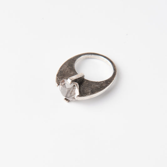 CULT VII Terra Brute ring crystal, size 16 — 正面