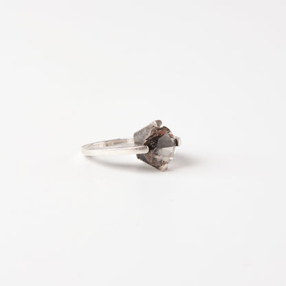 CULT VII Terra Brute ring crystal, size 16 — プロフィールビュー