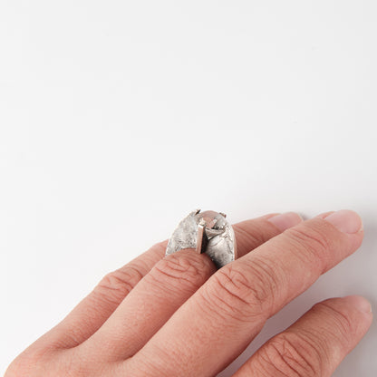 CULT VII Terra Brute ring crystal, size 16 — 別アングル