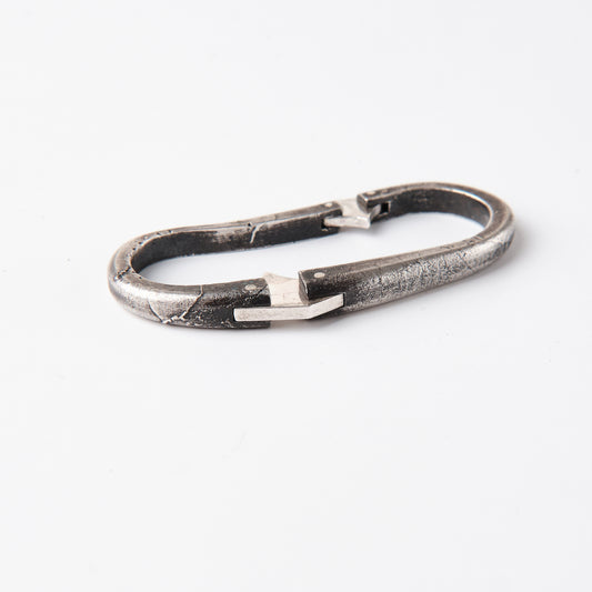 CULT VII Triple ring — パティーナ仕上げのシルバースリーフィンガーリング