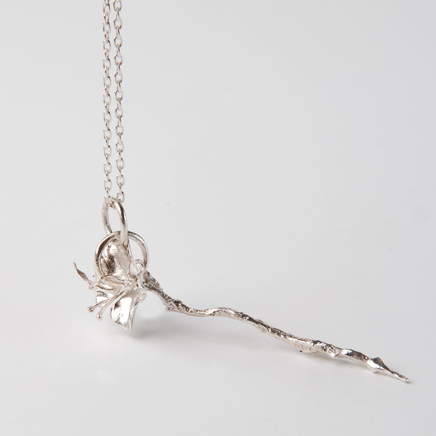 CULT VII Myosotis pendant — ワスレナグサのシルバーペンダント