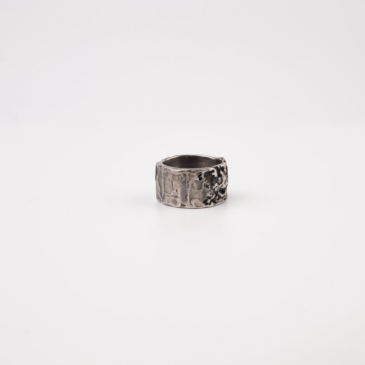 Kintsugi Jewelry - Surrender ring diamonds 17.5