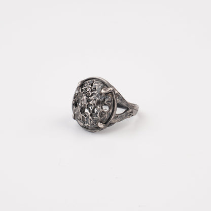 Kintsugi Jewelry - Surrender ring diamonds 18 No. 1715/1