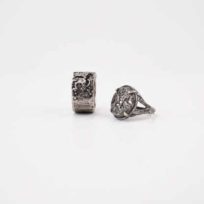 Kintsugi Jewelry - Surrender ring diamonds 18 No. 1715/1