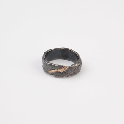Kintsugi Jewelry - Wisdom ring 18.5