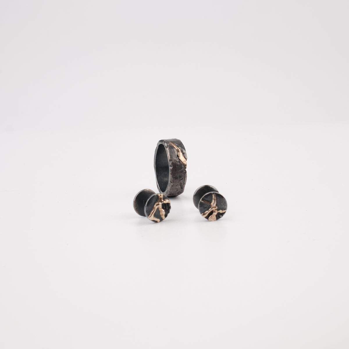 Kintsugi Jewelry - Wisdom ring 18.5