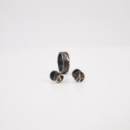 Kintsugi Jewelry - Wisdom ring 18.5