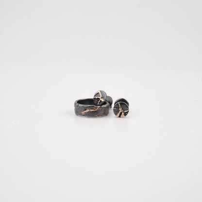 Kintsugi Jewelry - Wisdom ring 18.5