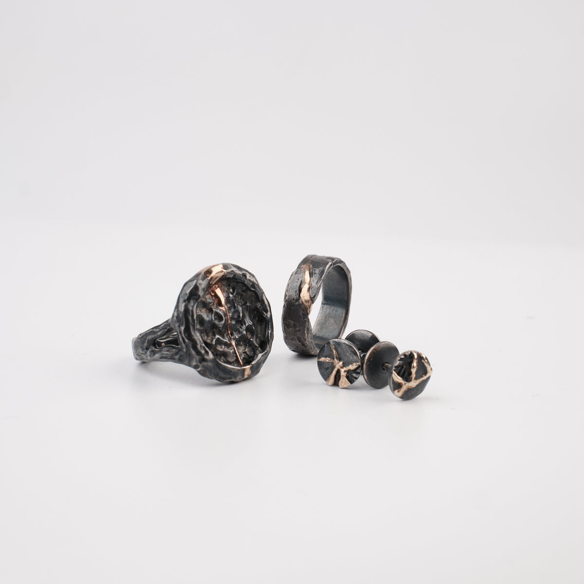 Kintsugi Jewelry - Yobitsugi earrings