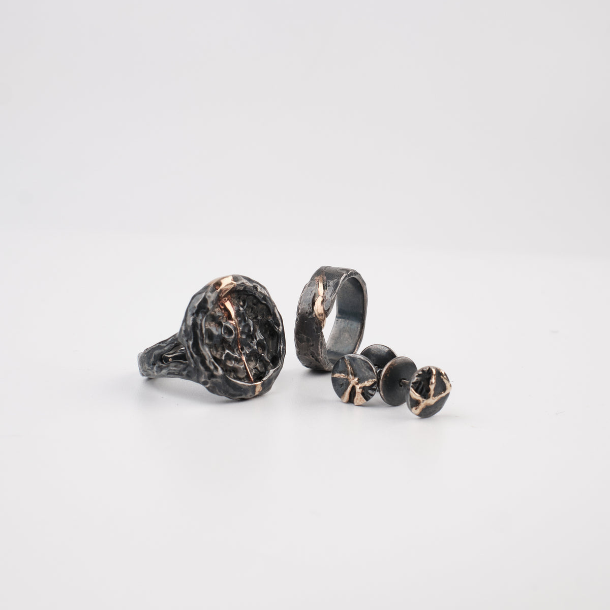 Kintsugi Jewelry - Wisdom ring 18.5