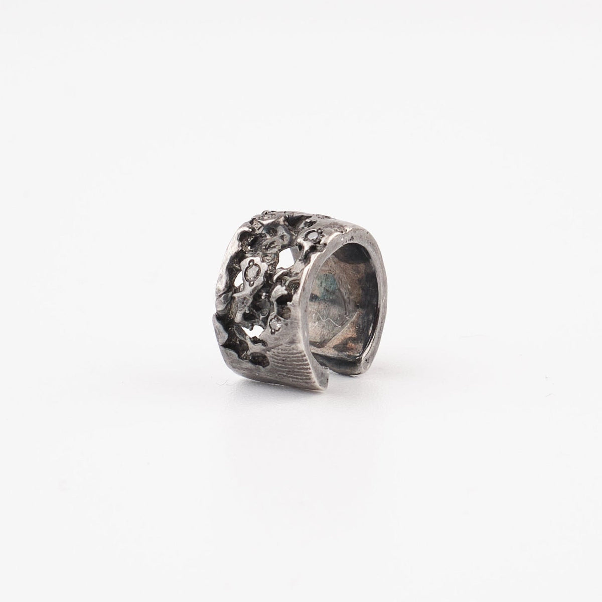 Kintsugi Jewelry - Surrender ring diamonds