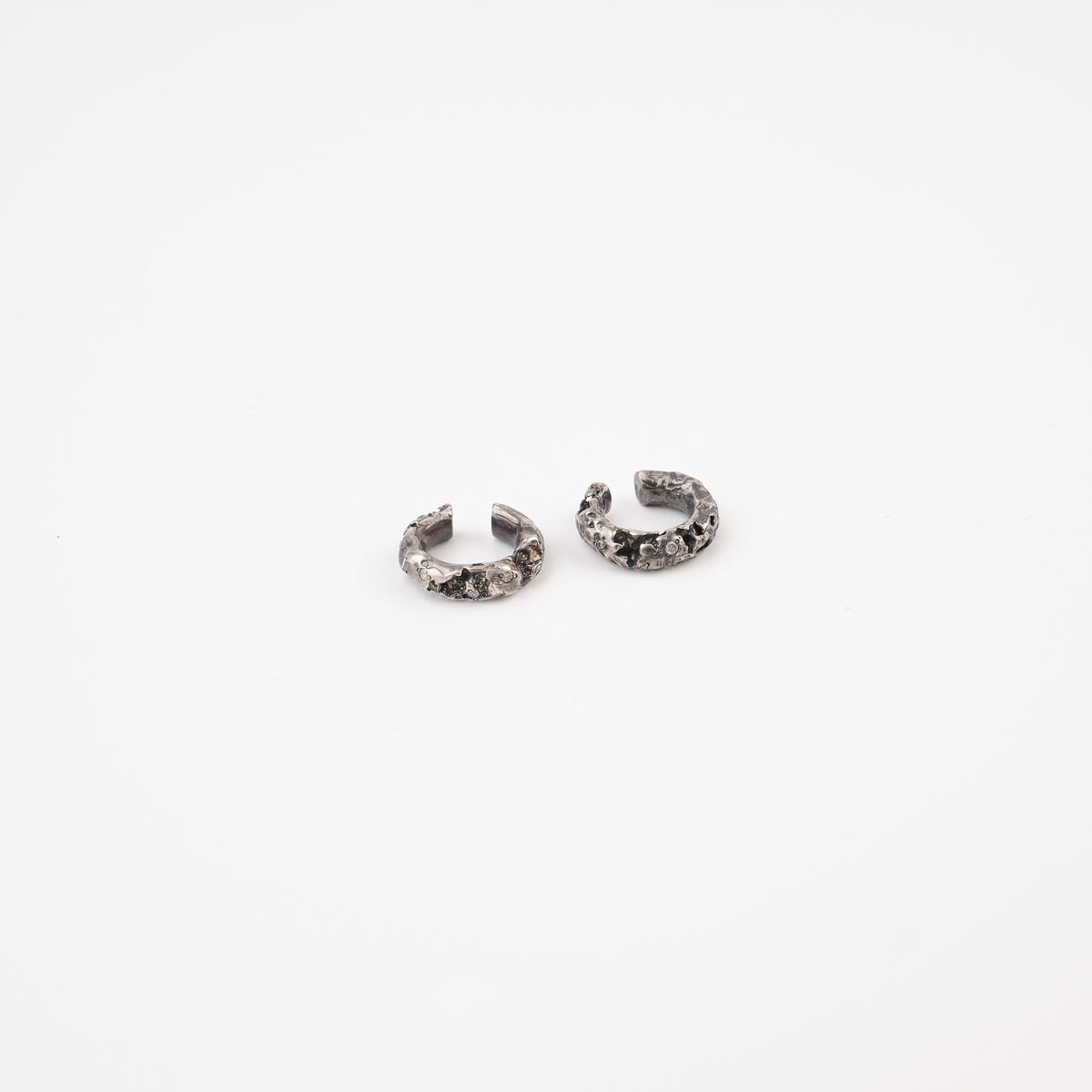 Kintsugi Jewelry - Surrender ear cuff diamonds