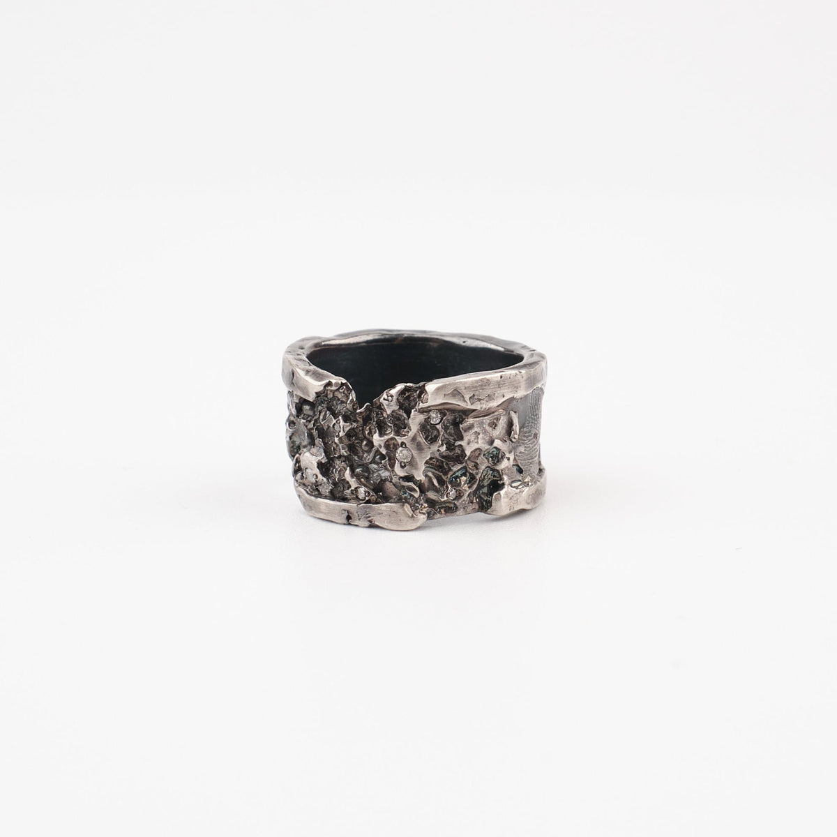 Kintsugi Jewelry - Surrender ring diamonds 18 No. 3215