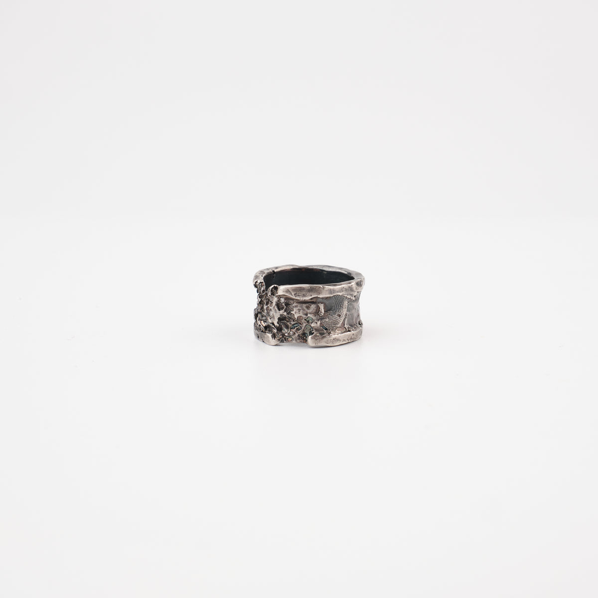 Kintsugi Jewelry - Surrender ring diamonds 18 No. 3215