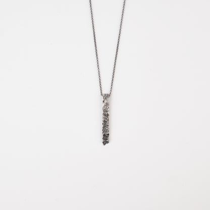 Kintsugi Jewelry - Surrender necklace diamonds