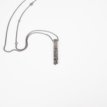 Kintsugi Jewelry - Surrender necklace diamonds