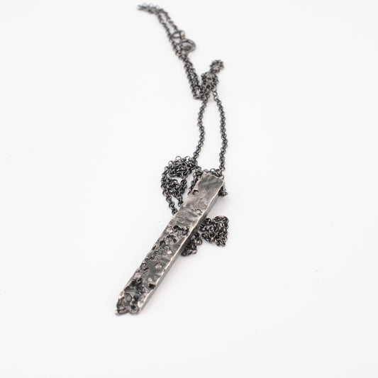 Kintsugi Jewelry - Surrender necklace diamonds