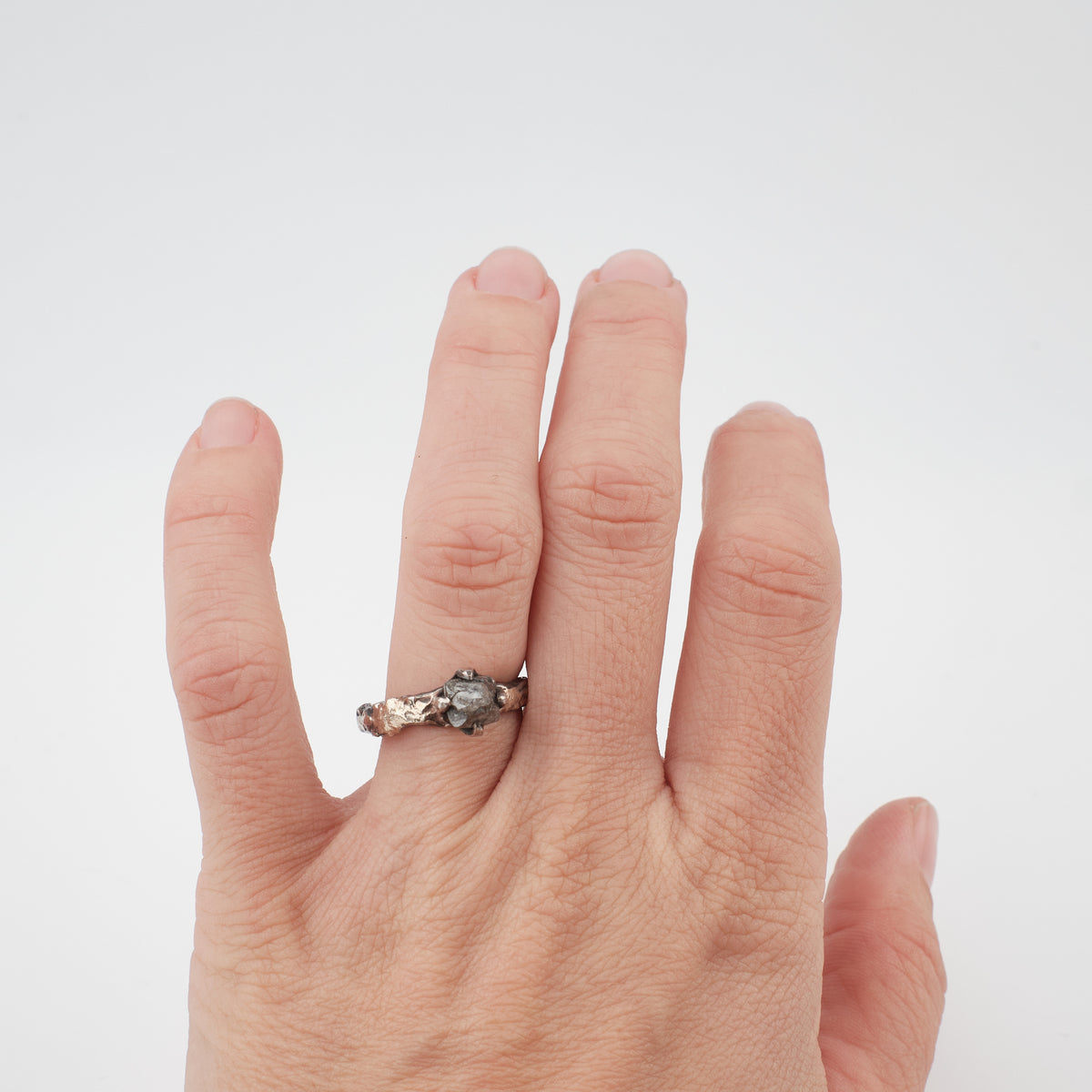 Kintsugi Jewelry - Wild Power ring 17.5