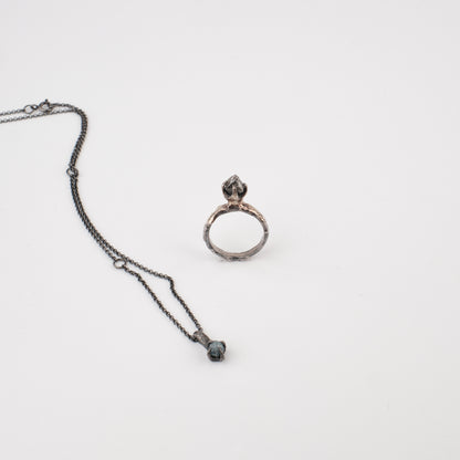 Kintsugi Jewelry - Wild Power ring 17.5