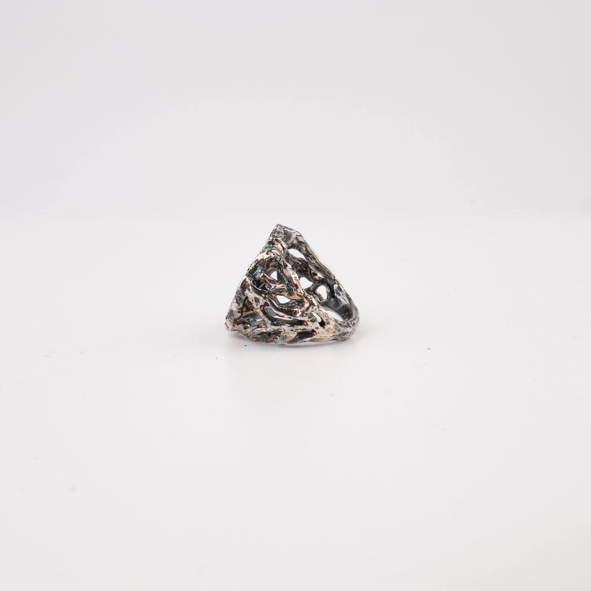 Kintsugi Jewelry - Wabi Sabi ring diamonds 19