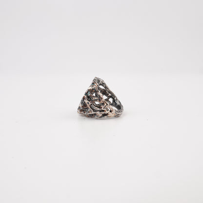 Kintsugi Jewelry - Wabi Sabi ring diamonds 19