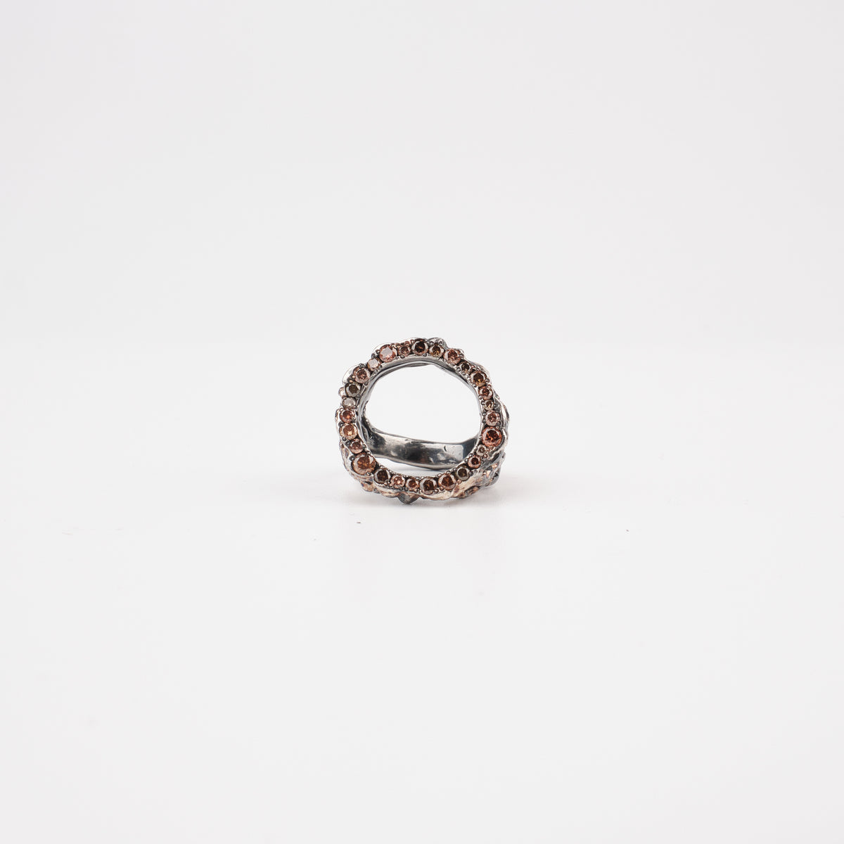 Kintsugi Jewelry - Wabi Sabi ring diamonds 19
