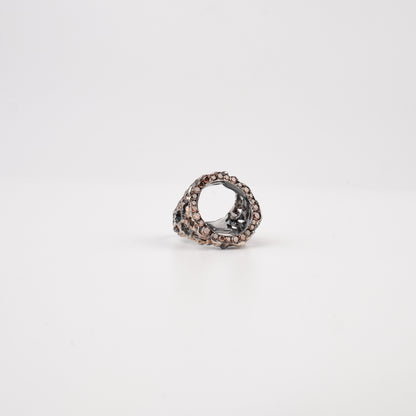 Kintsugi Jewelry - Wabi Sabi ring diamonds 19