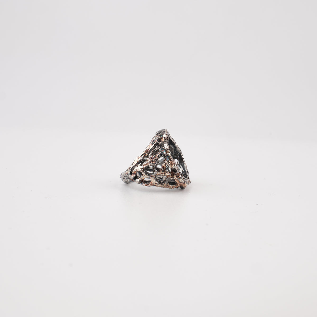 Kintsugi Jewelry - Wabi Sabi ring diamonds 19