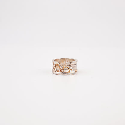 Kintsugi Jewelry - Surrender ring gilt 17 No. 3215/2