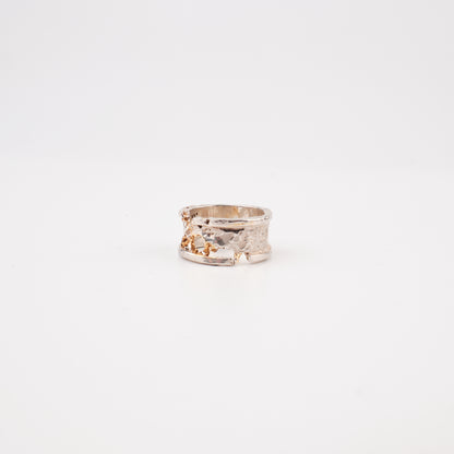 Kintsugi Jewelry - Surrender ring gilt 17 No. 3215/2