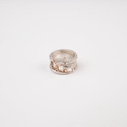 Kintsugi Jewelry - Surrender ring gilt 17 No. 3215/2