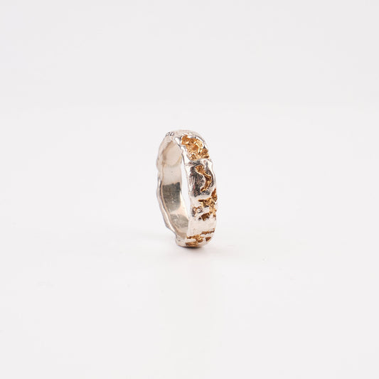 Kintsugi Jewelry - Surrender ring gilt 17.5