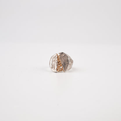 Kintsugi Jewelry - Wisdom ring 17.5