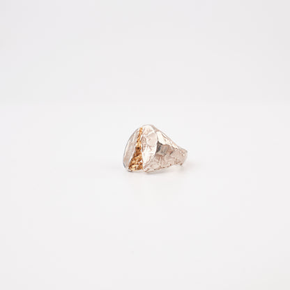 Kintsugi Jewelry - Wisdom ring 17.5