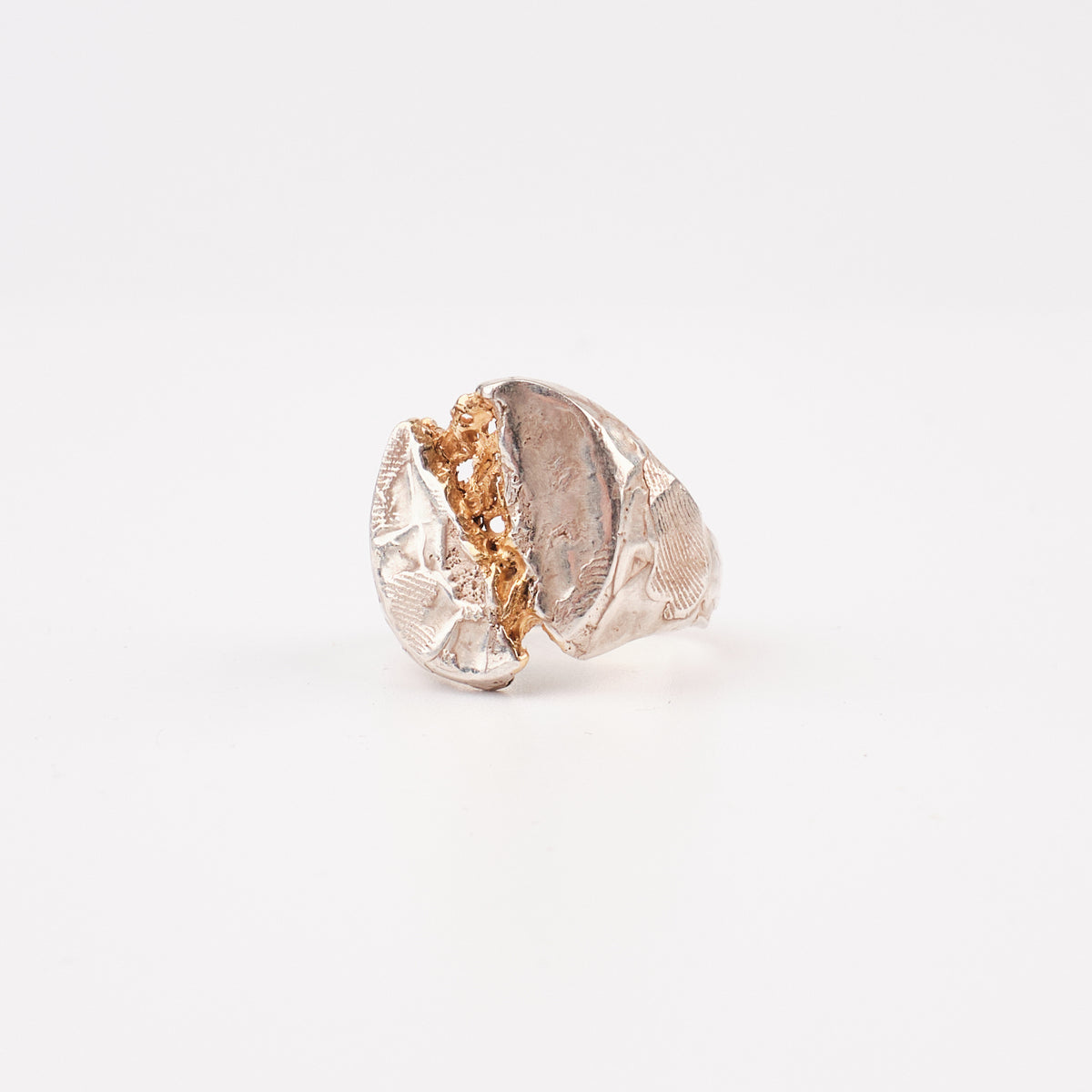 Kintsugi Jewelry - Wisdom ring 17.5