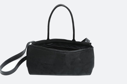Lotta bag long suede – worn over shoulder