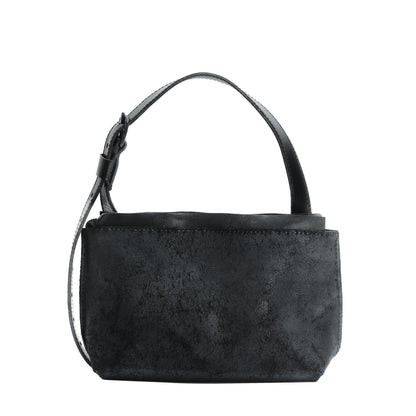 Lotta bag S size suede – front view, YTN №7 London