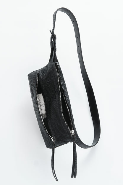 Sac en cuir 315Y noir