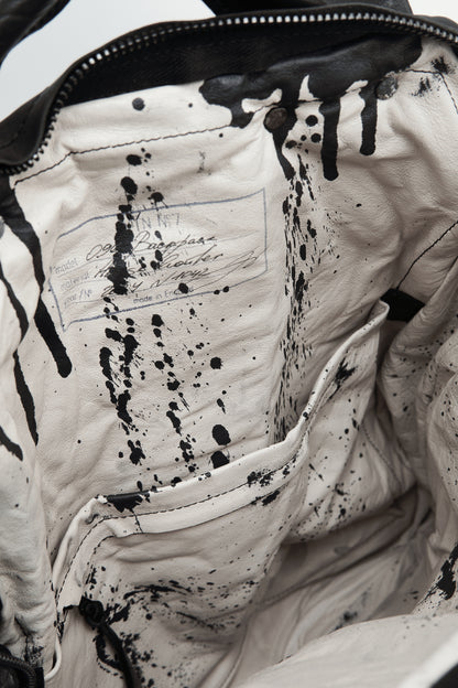 Horse leather backpack 096R