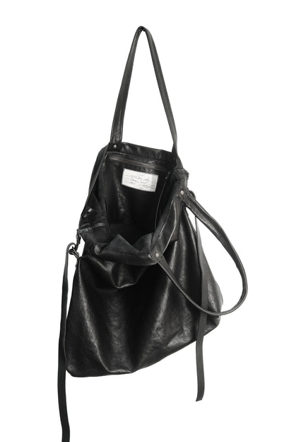 Cabas en cuir 130Y noir