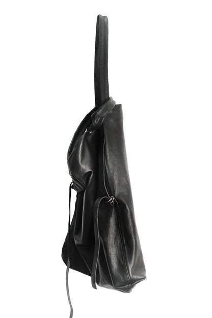 Cabas en cuir 130Y noir