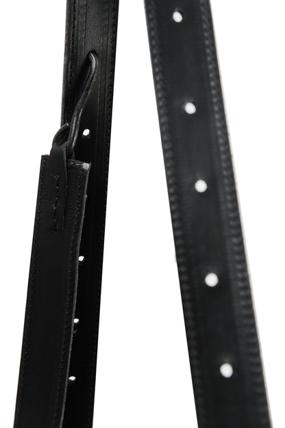Lotta bag long leather – flat lay showing proportions