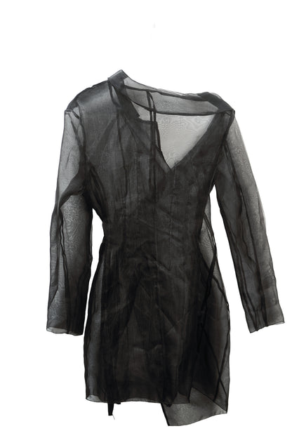 Veste veste organza 322J noir