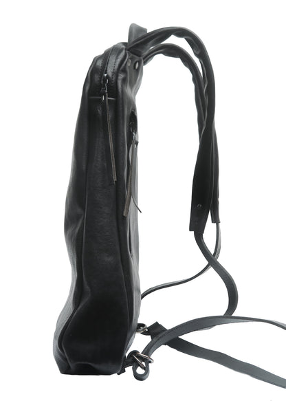Horse leather backpack 0964R – back panel with straps