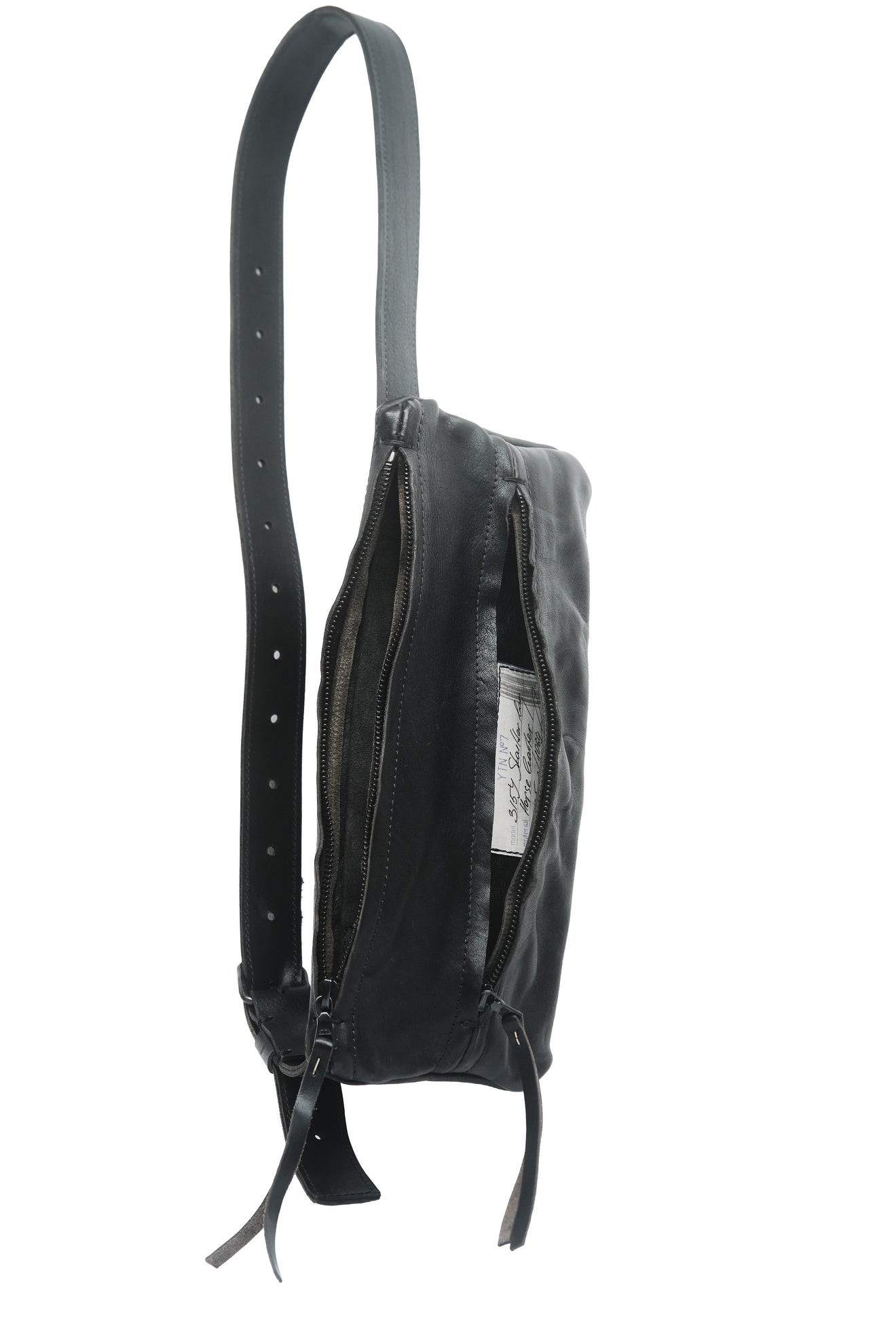 Ledertasche 315Y schwarz