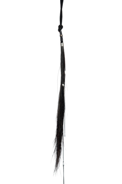 Necklace 325T – horsehair texture detail