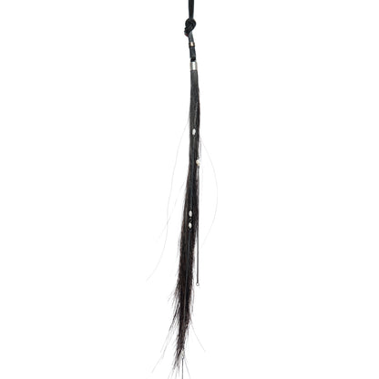Sculptural necklace 325T – horsehair pearl, YTN №7