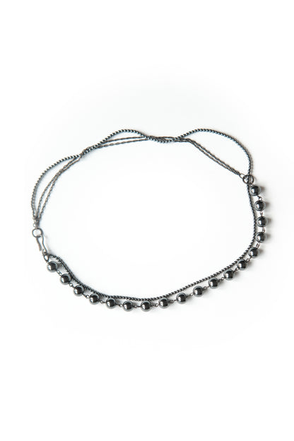 Necklace 323T – worn on neck, 45cm length