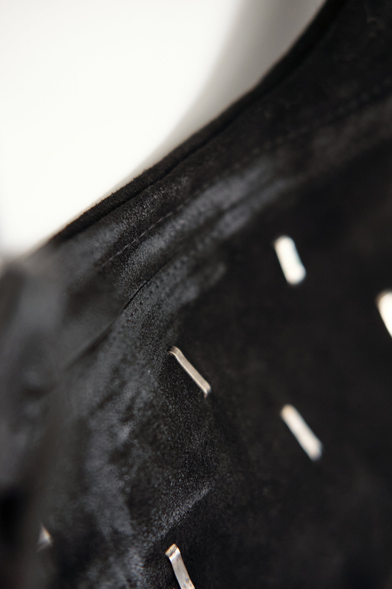 Leather shoulder bag 029-5Y S size black